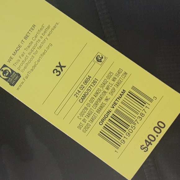 Sz 3X All in Motion Premium Elongate high rise 7/8 legging Black Camouflage - Picture 4 of 14